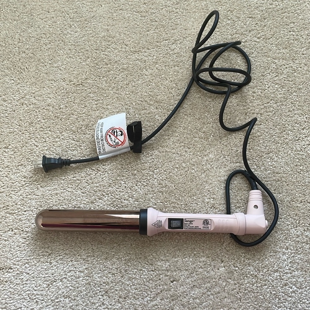 Pink Curling Wand Hair Styler